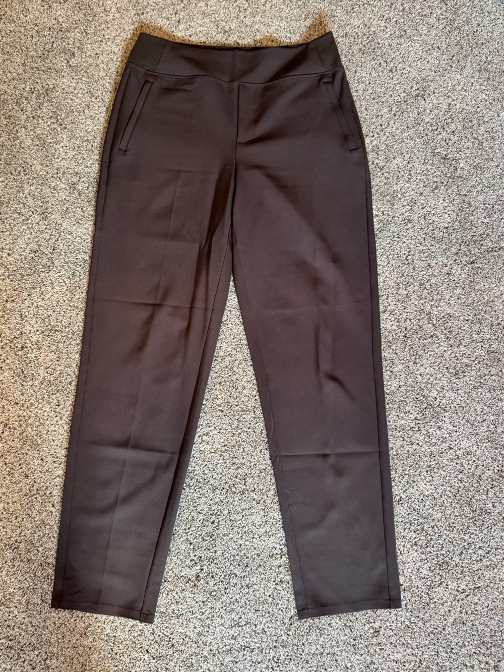 Athleta Endless High Rise Pant Espresso Brown Size 10 Tall